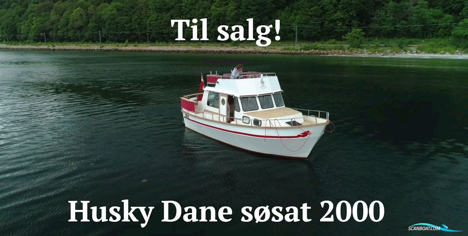 Husky Dane 85 Motorbåt 1998, med Iveco motor, Danmark