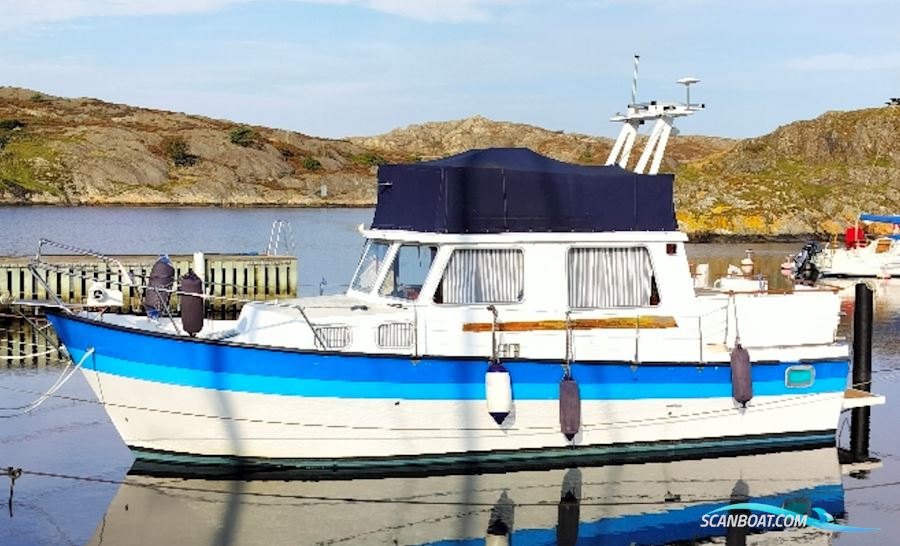 Husky Dane 850 Motorbåt 1985, med Bukh motor, Sverige