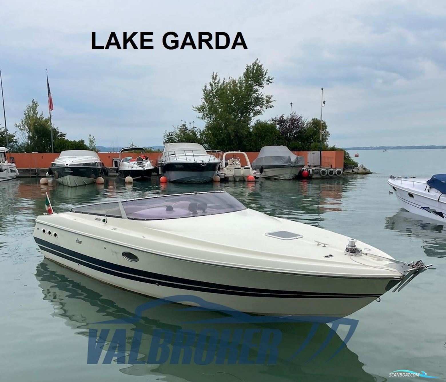Ilver Galaxi 28 Motorbåt 1990, med Mercruiser 5.0 motor, Italien