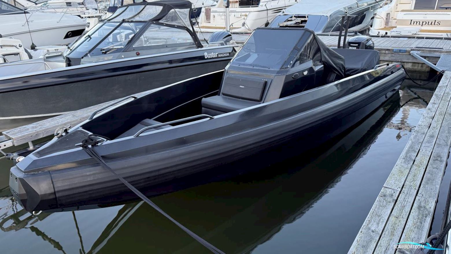 Iron 707 Motorbåt 2019, med Evinrude 200 motor, Sverige