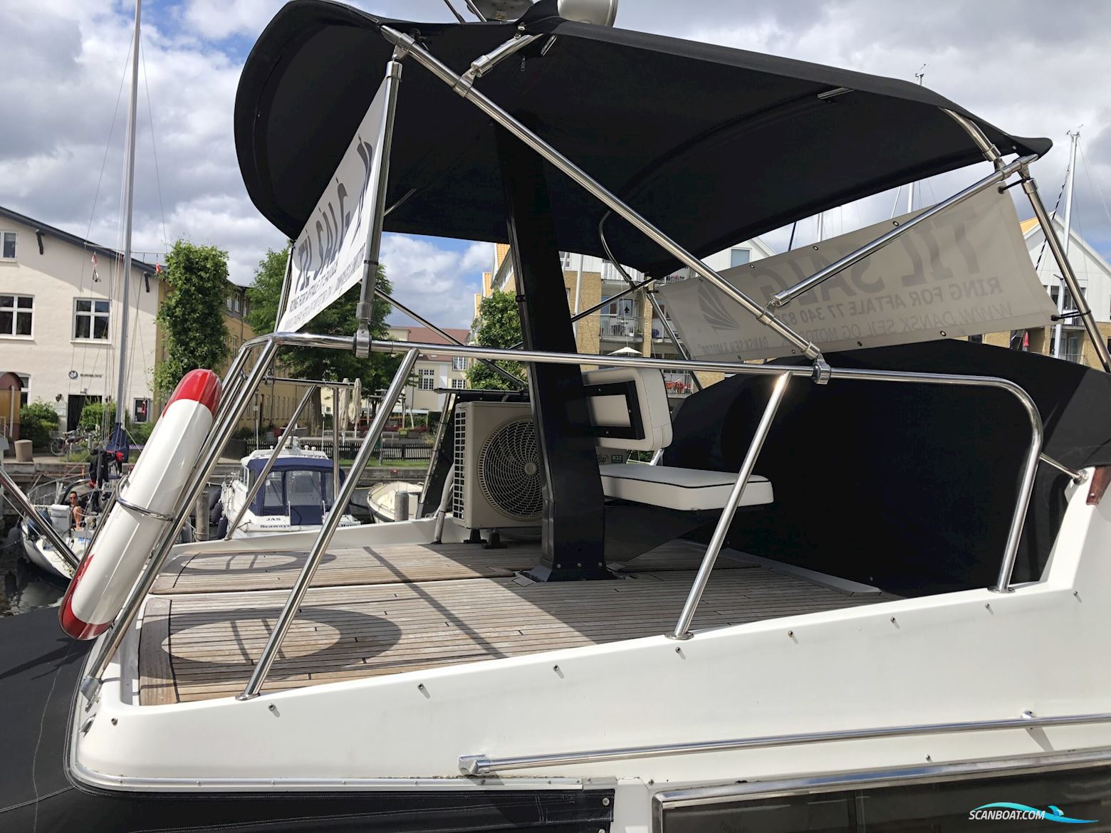 Italiensk Yacht 47 / Kajplads i Kbh Centrum