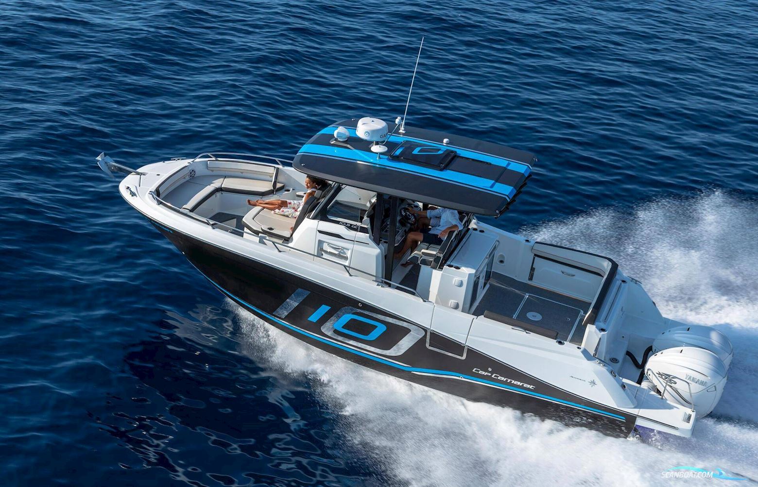 Jeanneau Cap Camarat 10.5 CC Motorbåt 2026, med Yamaha F350Usb2+FL350Usb2 motor, Danmark