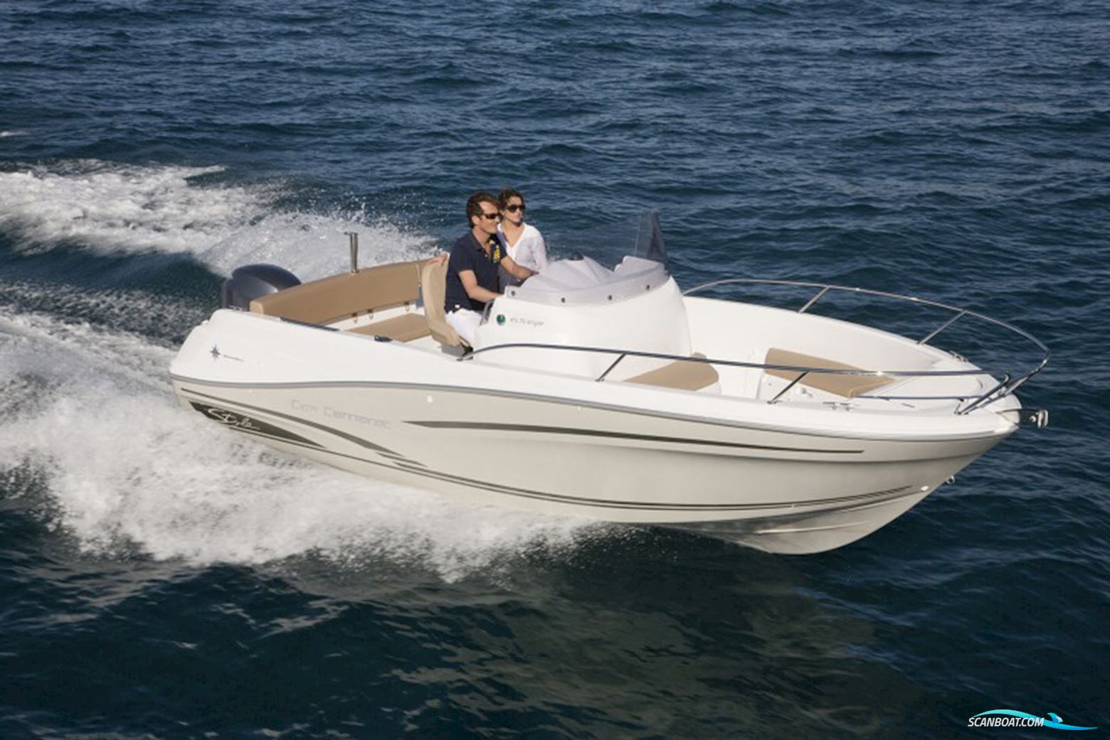 Jeanneau Cap Camarat 6.5 CC Motorbåt 2025, med Yamaha F150XB motor, Danmark