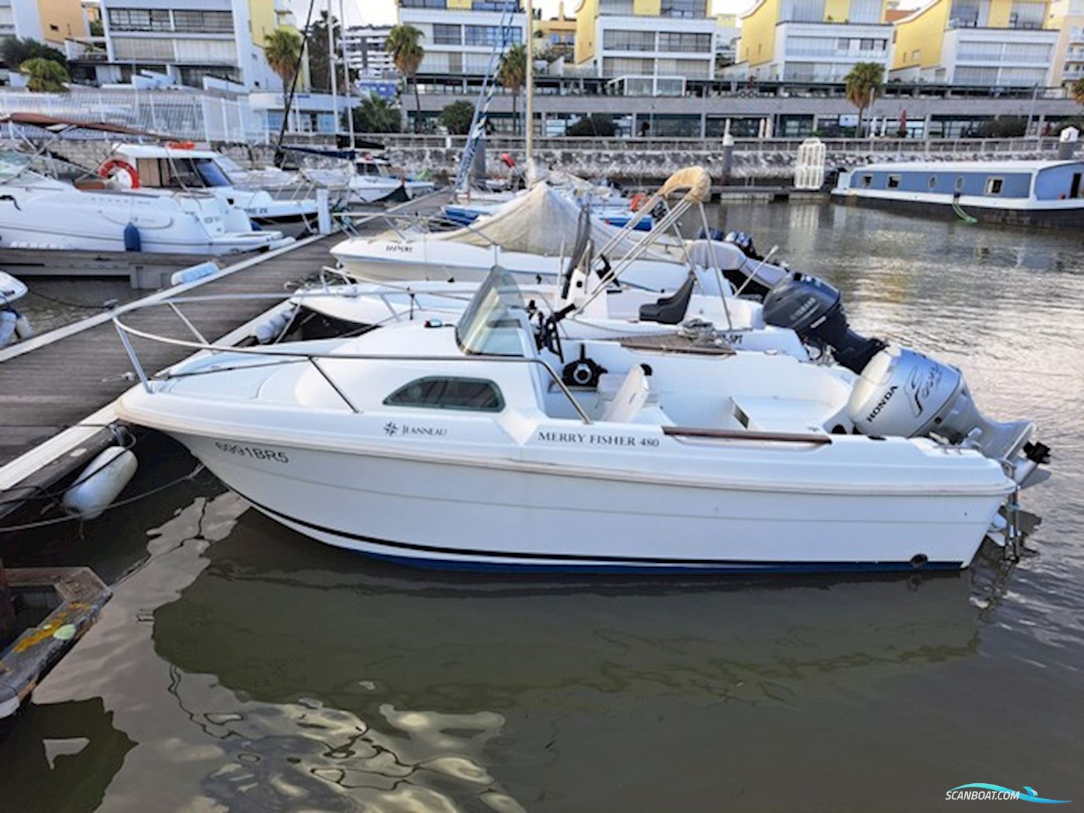 Jeanneau Merry Fisher 480 Motorbåt 2002, med Honda motor, Portugal