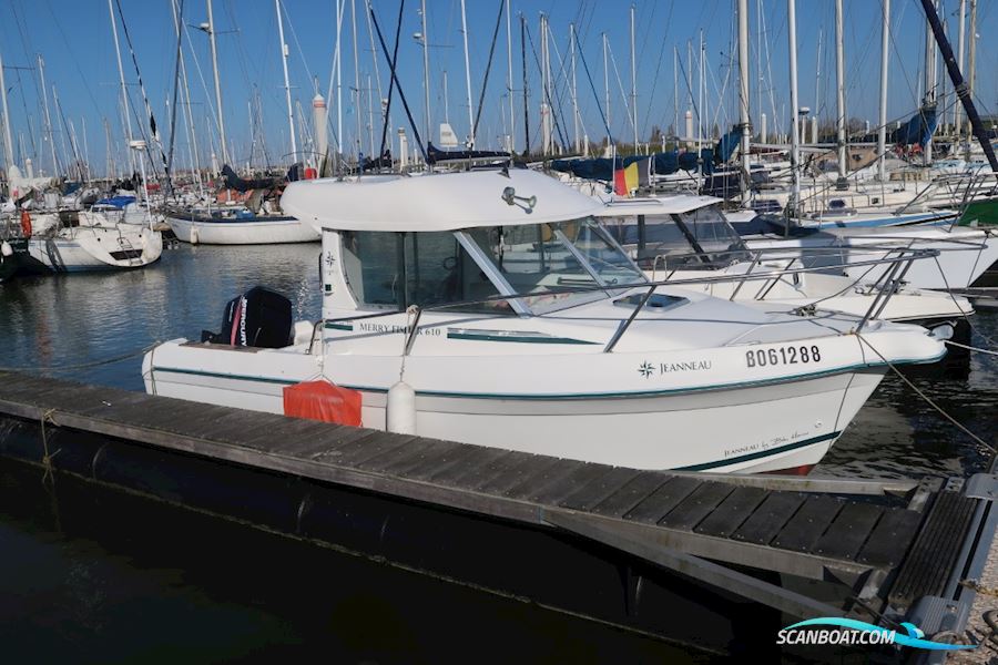 Jeanneau Merry Fisher 610 Motorbåt 2001, med Mercury 4 Stroke motor, Belgien