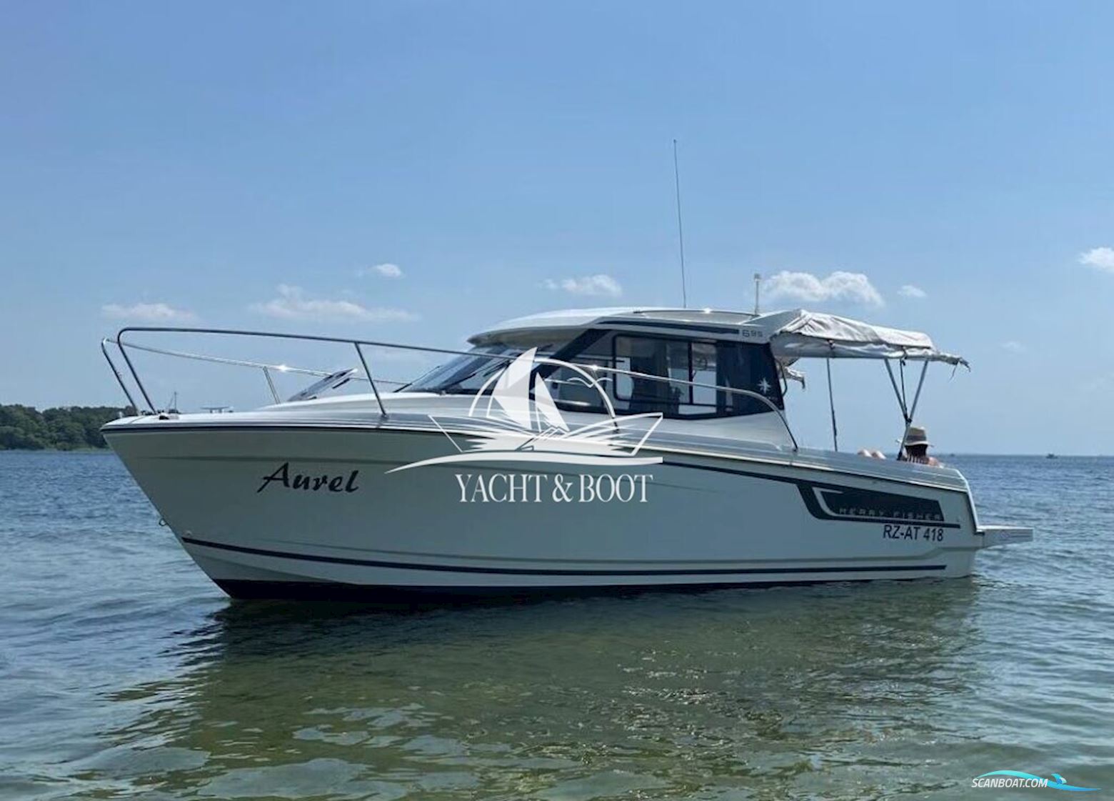 Jeanneau Merry Fisher 695 Motorbåt 2019, med Yamaha Motor Company motor, Tyskland