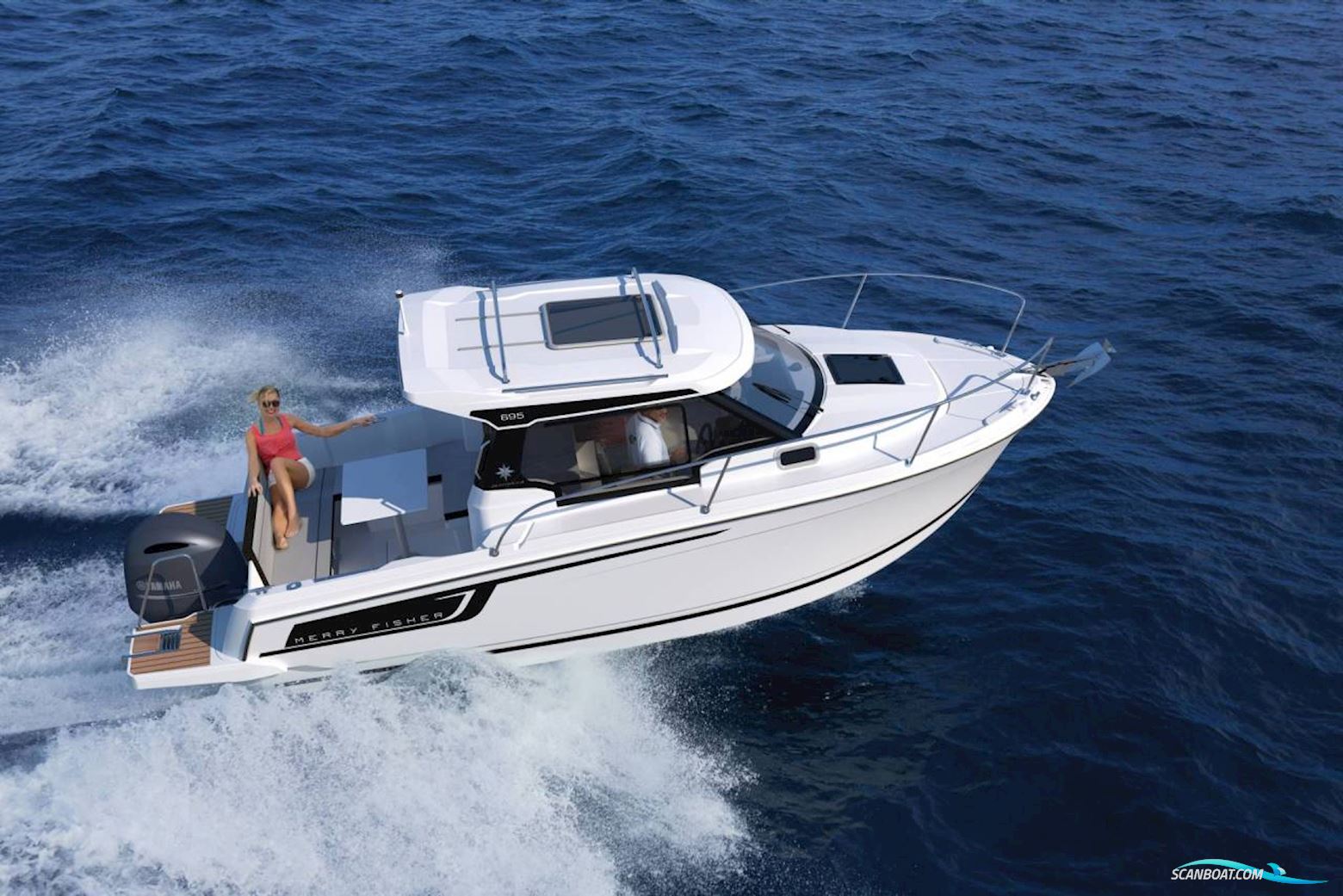 Jeanneau Merry Fisher 695 Serie 2  - 100 HK Yamaha