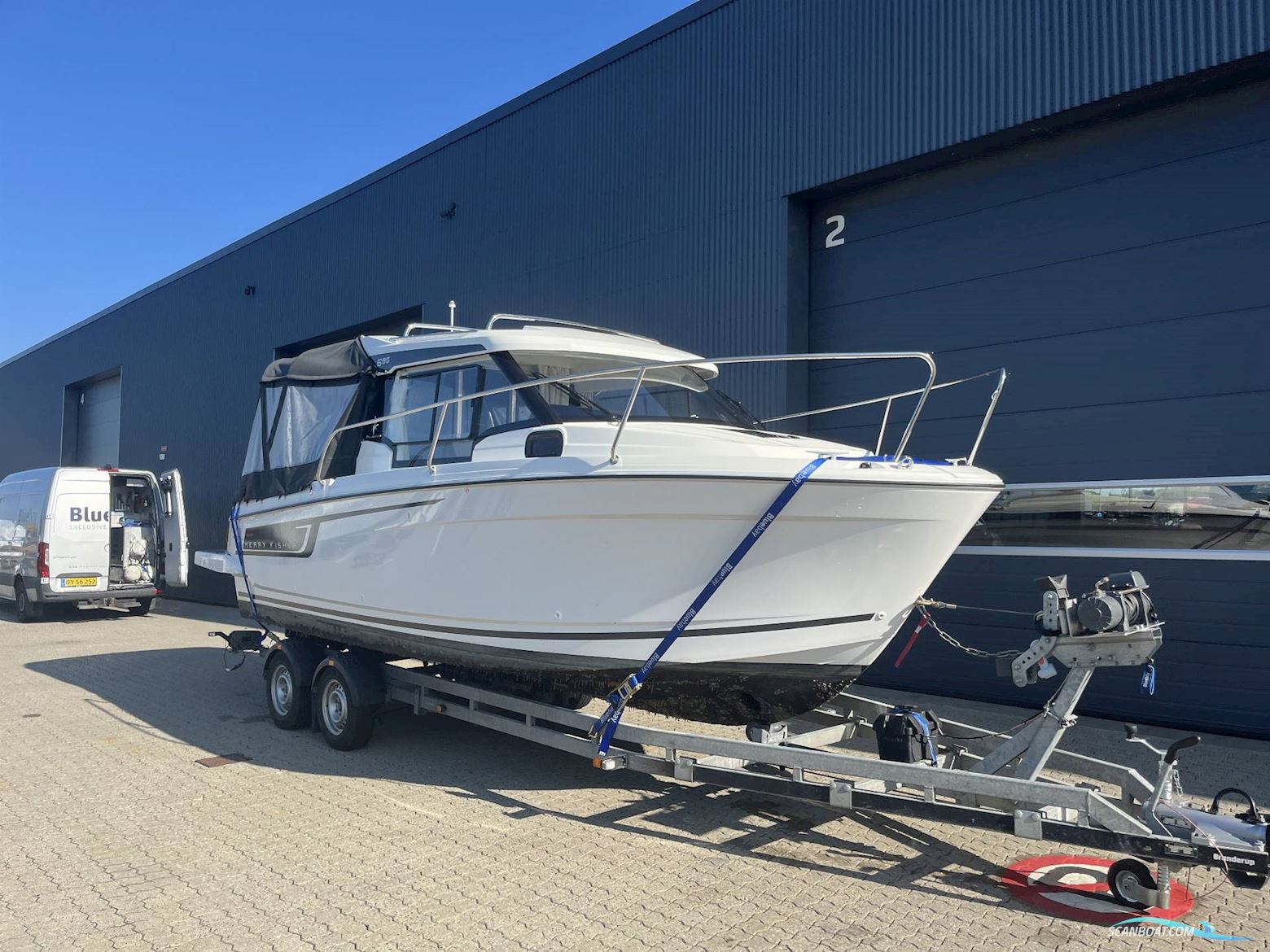Jeanneau Merry Fisher 695 Serie 2 - 150 HK Yamaha/Loaded med udstyr Motorbåt 2023, med Yamaha F150 motor, Danmark