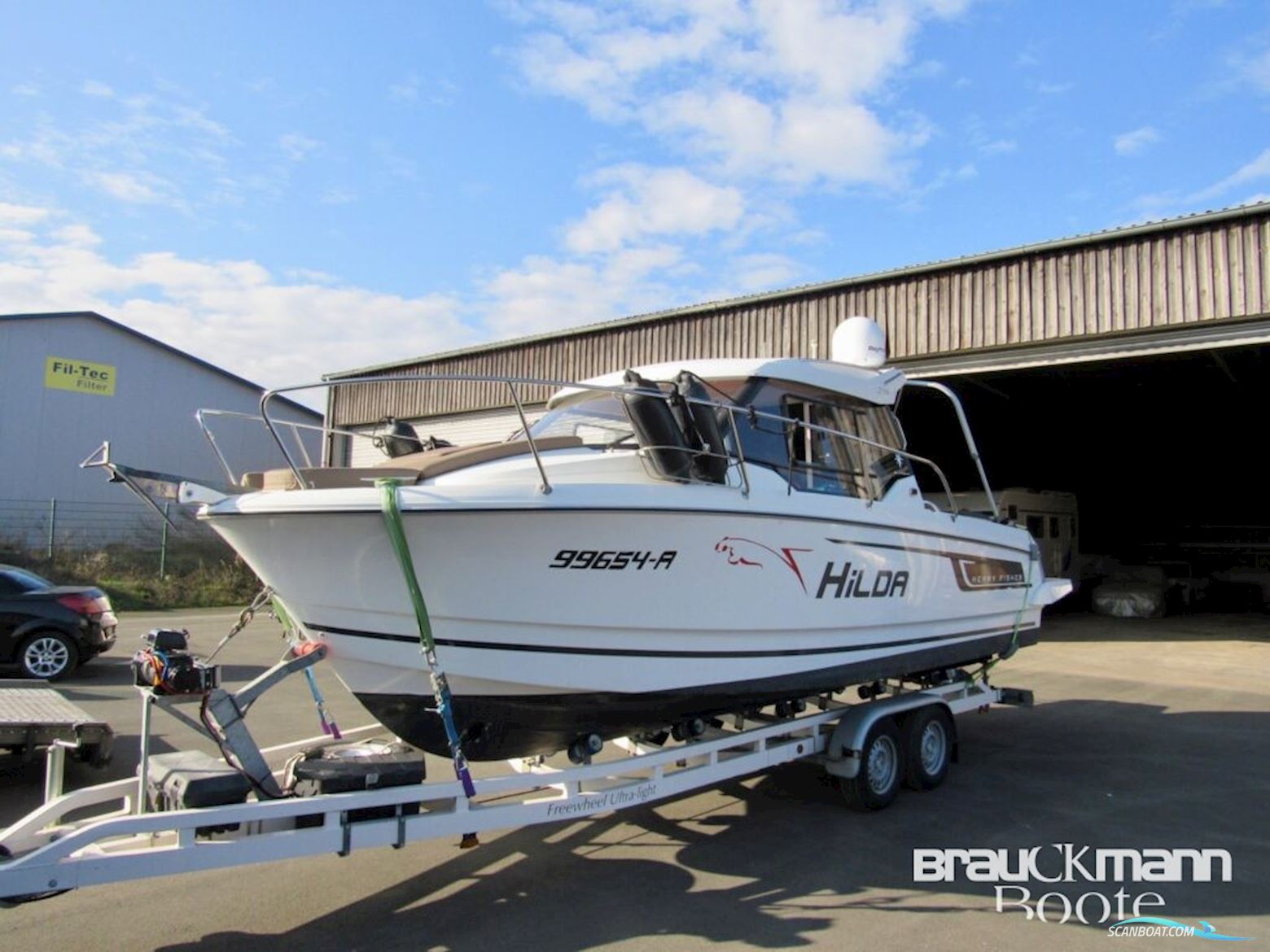 Jeanneau Merry Fisher 795 Motorbåt 2016, med Yamaha Motor Company motor, Tyskland