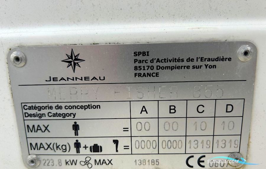 Jeanneau Merry Fisher 855