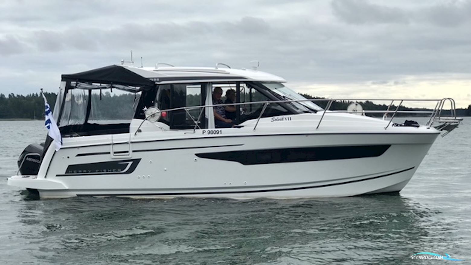 Jeanneau Merry Fisher 895 Motorbåt 2022, med Mercury F175 V6 motor, Finland