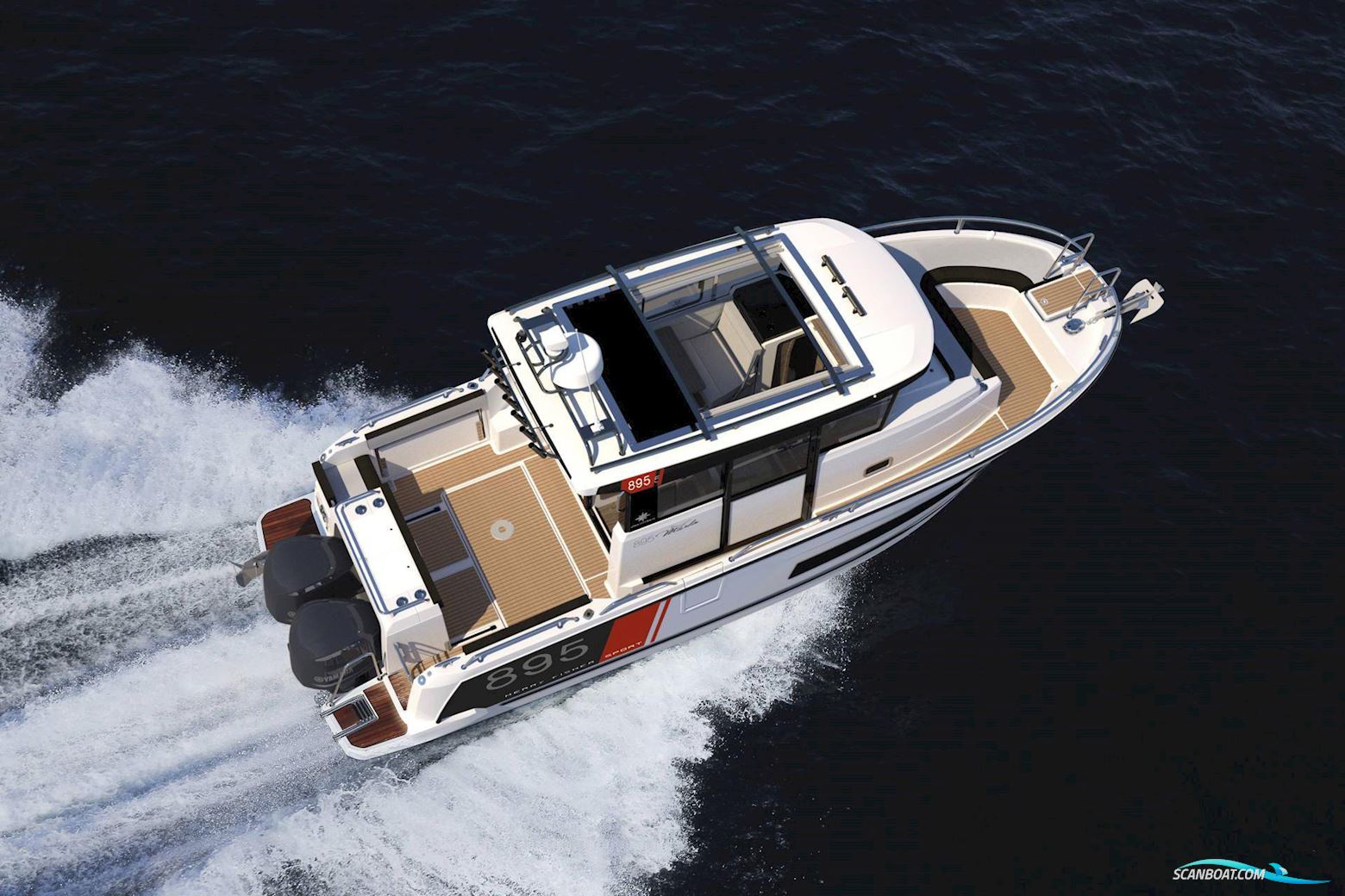 Jeanneau Merry Fisher 895 Sport - 2 X 150 HK Yamaha