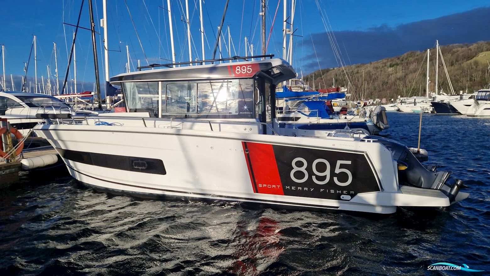 Jeanneau Merry Fisher 895 Sport Offshore Motorbåt 2023, med Yamaha motor, England