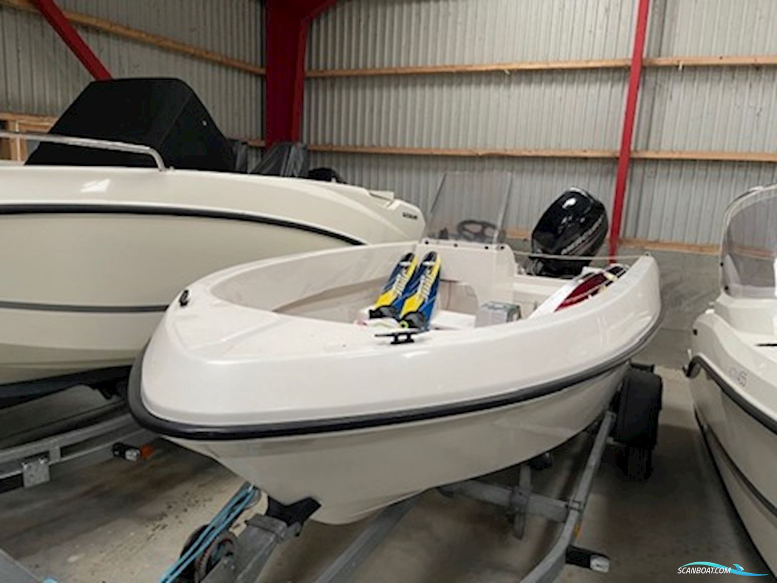 Joda 455 med Mercury F50 EFI ELPT samt Brenderup trailer