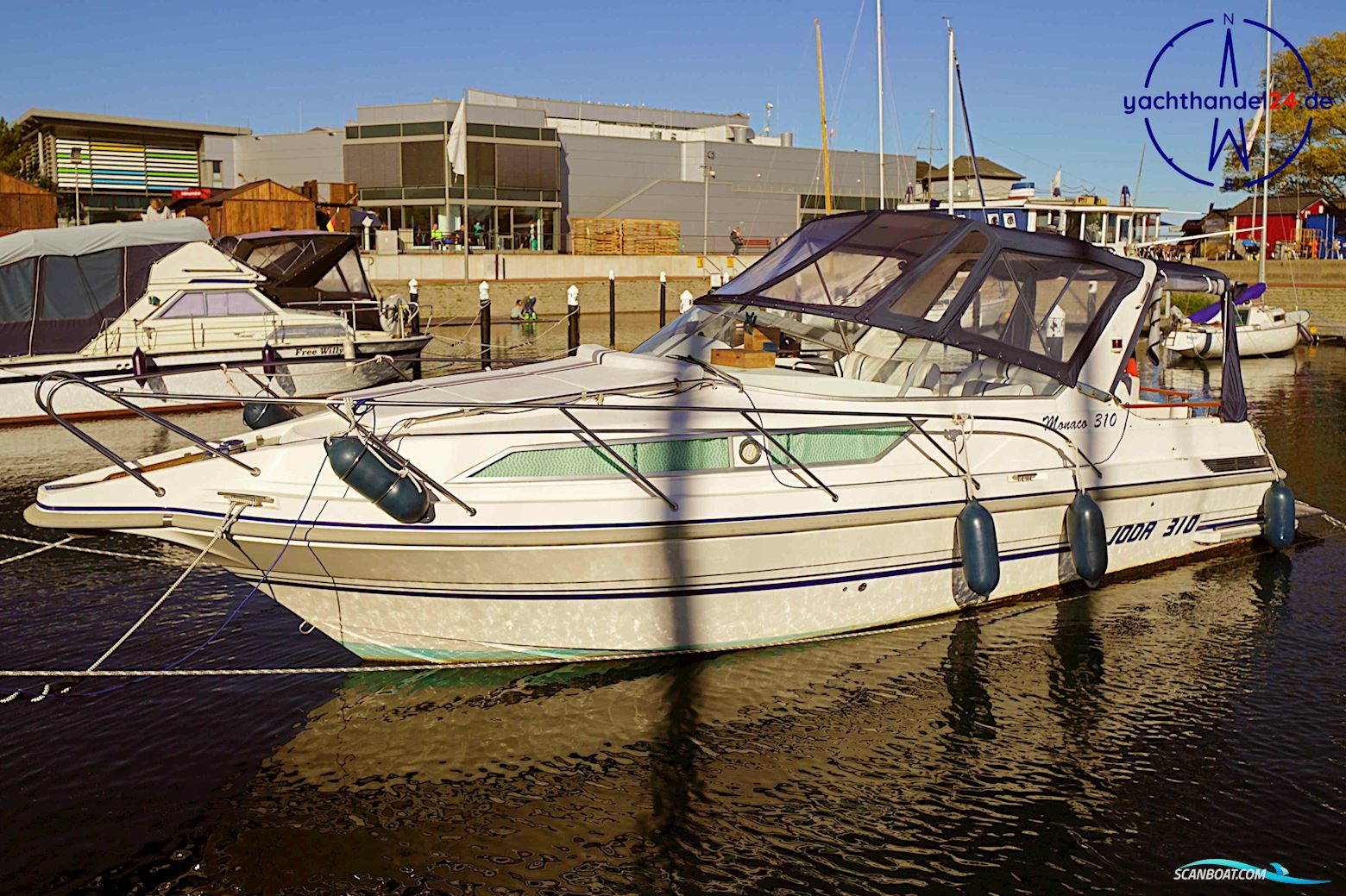 Joda Monaco 310 Motorbåt 1998, med Volvo Penta 4.3 GI7DP motor, Tyskland