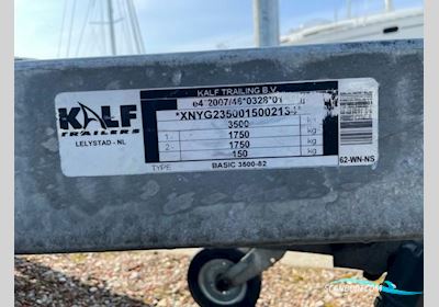 Kalf 3500-82 Tandem-as trailer Motorbåt 0, Holland