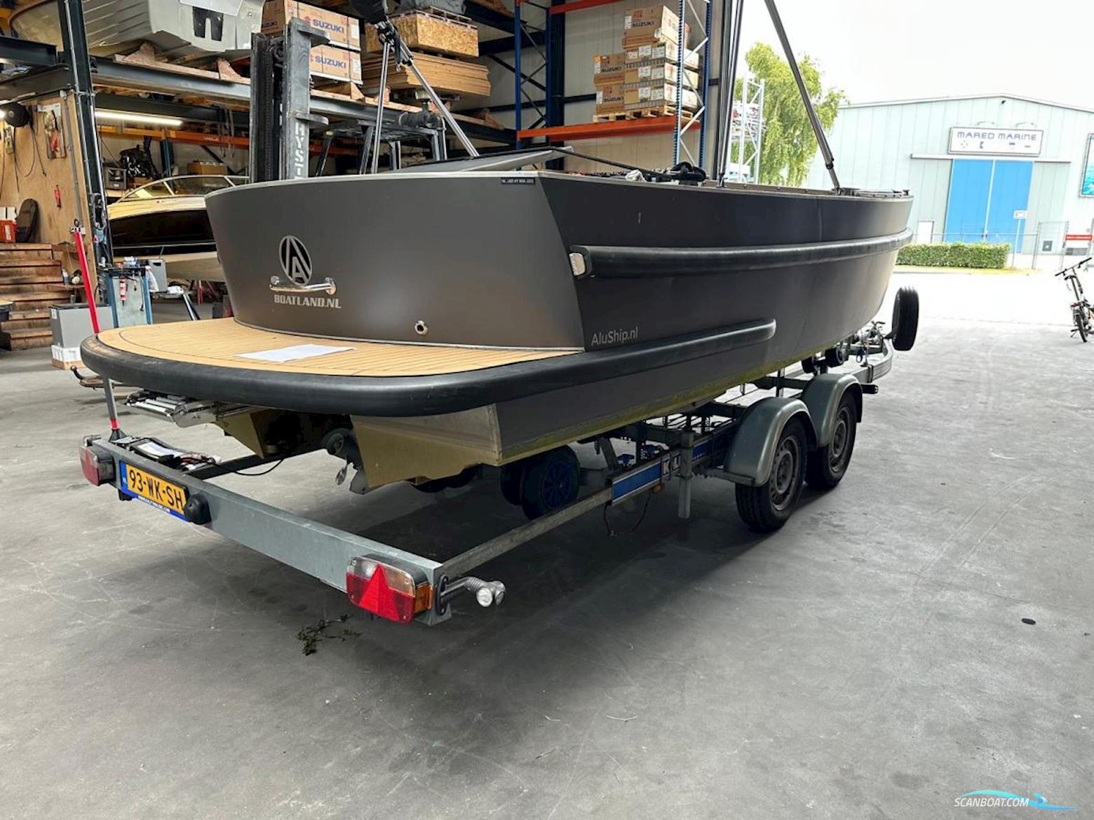 Kalf boottrailer  V-2000 Tandem-as