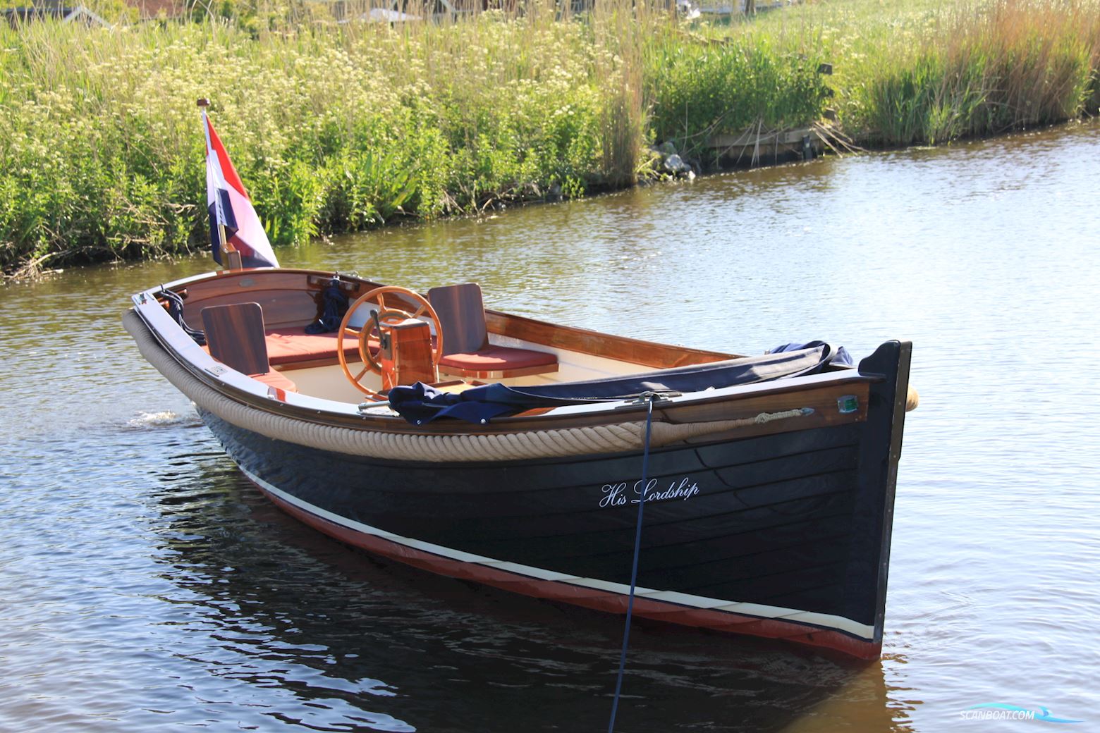 Kapiteinssloep 720 Wajer Yachts Motorbåt 1996, med Volvo Penta motor, Holland