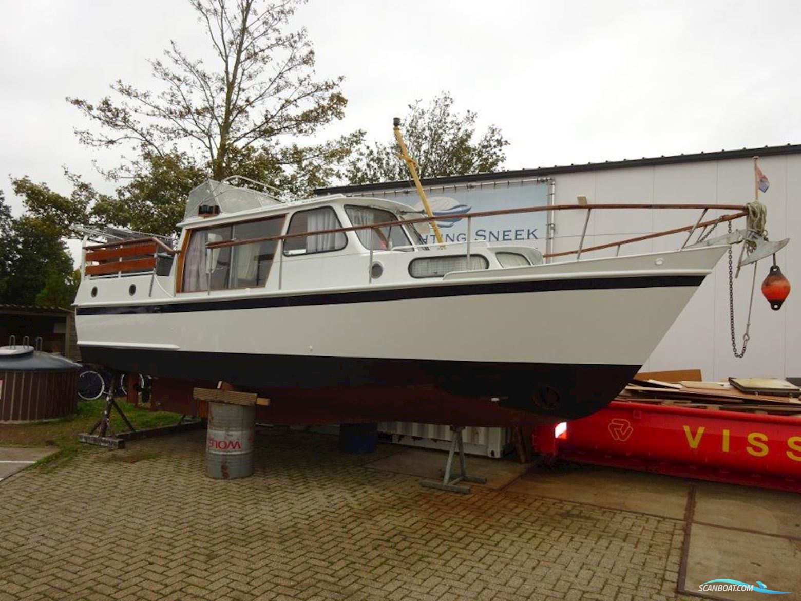Kempala 930AK Motorbåt 1978, med Peugeot indenor DTP 40 40 pk diesel motor, Holland