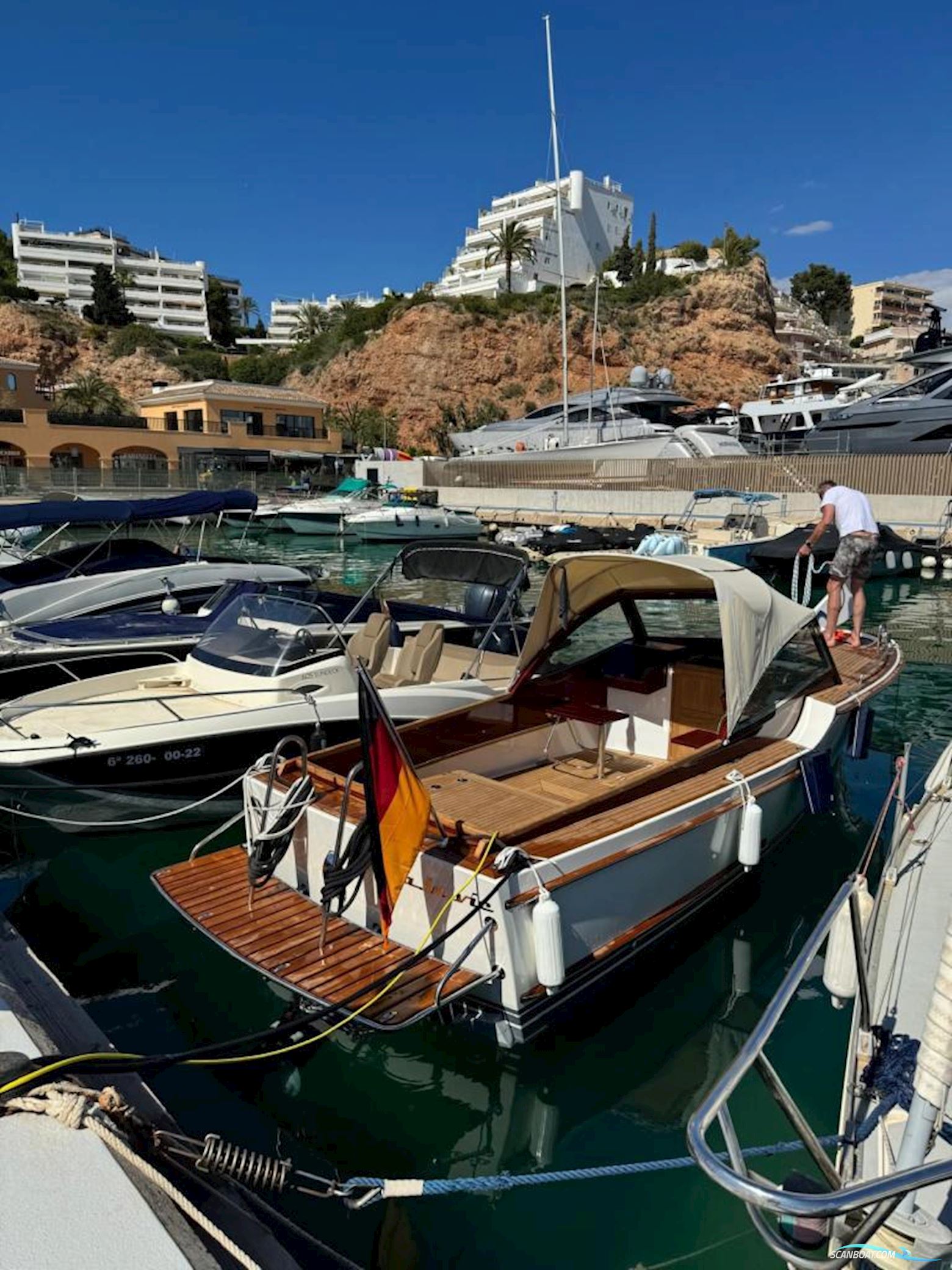 Kiel Classic 24 t Motorbåt 2022, med Mercury motor, Spanien