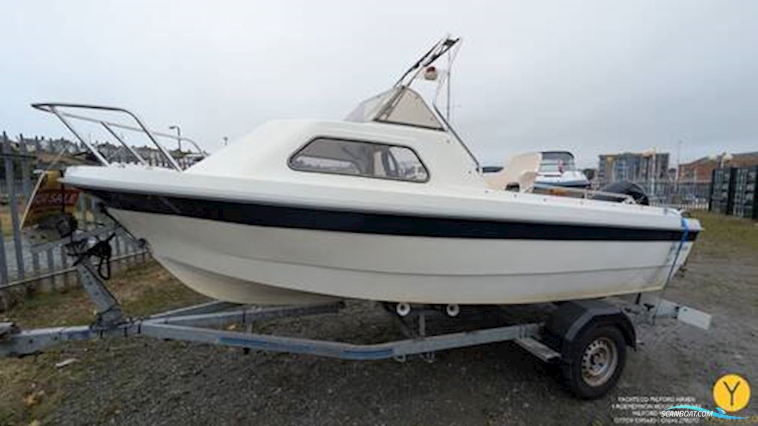KingFisher 166 Sports Fisher Motorbåt 2010, med Evinrude Etec motor, England