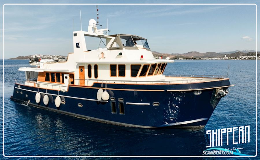Kuntur Offshore Trawler 76 Motorbåt 2010, med Caterpillar motor, Tyrkiet