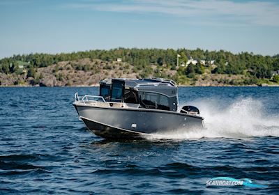 Landx X6 Aluminium Cabin Boat Motorbåt 2023, med Mercury 4 Stroke motor, Estonia