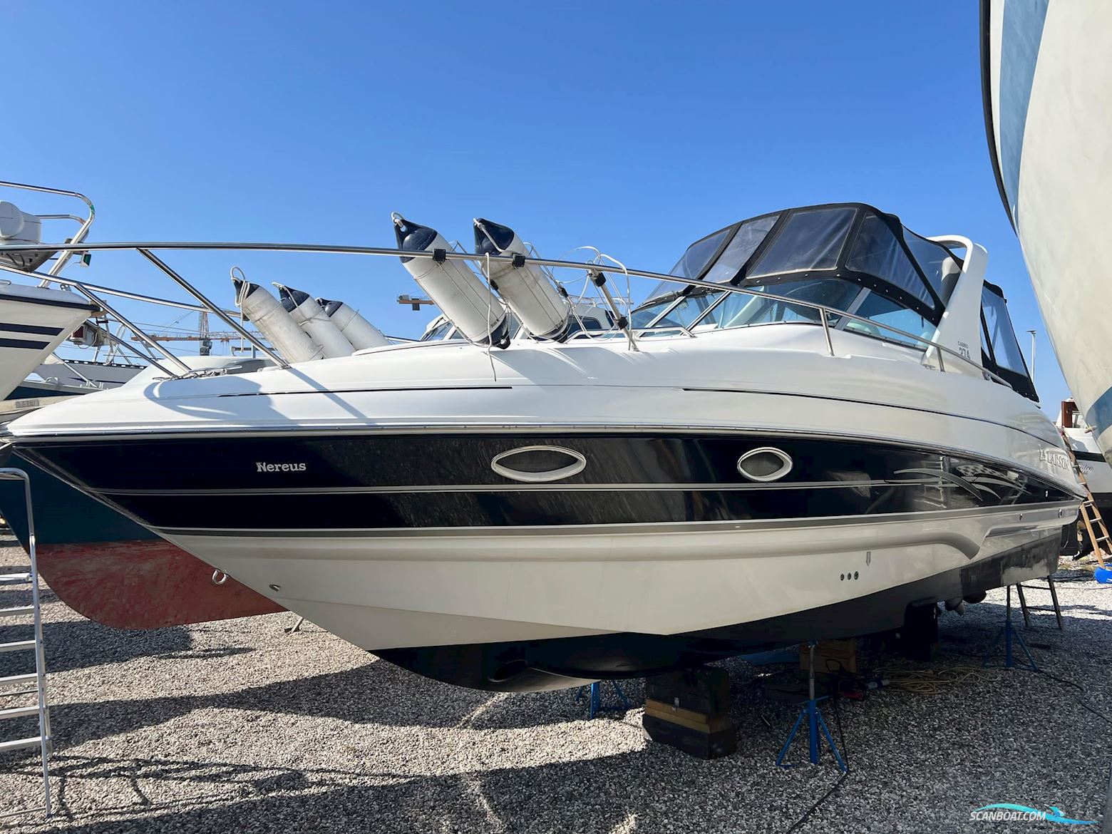 Larson 274 Cabrio (Diesel) Motorbåt 2008, med Volvo Penta D4 Diesel motor, Danmark