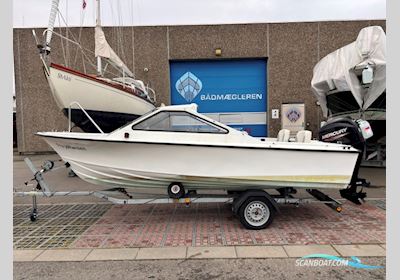 Laxen 510 HT Hardtopbåd Motorbåt 1980, med Mercury motor, Danmark