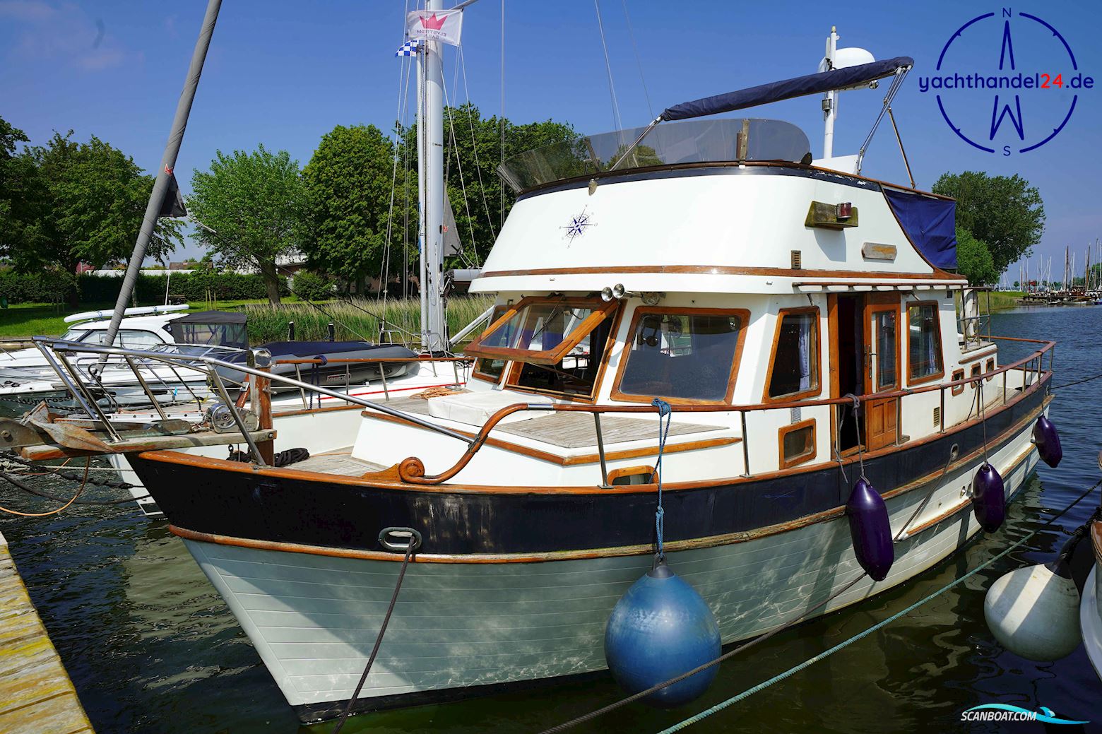 Leja Marine Eurobanker 38 Motorbåt 1979, med Ford Lehmann 2712-E motor, Tyskland