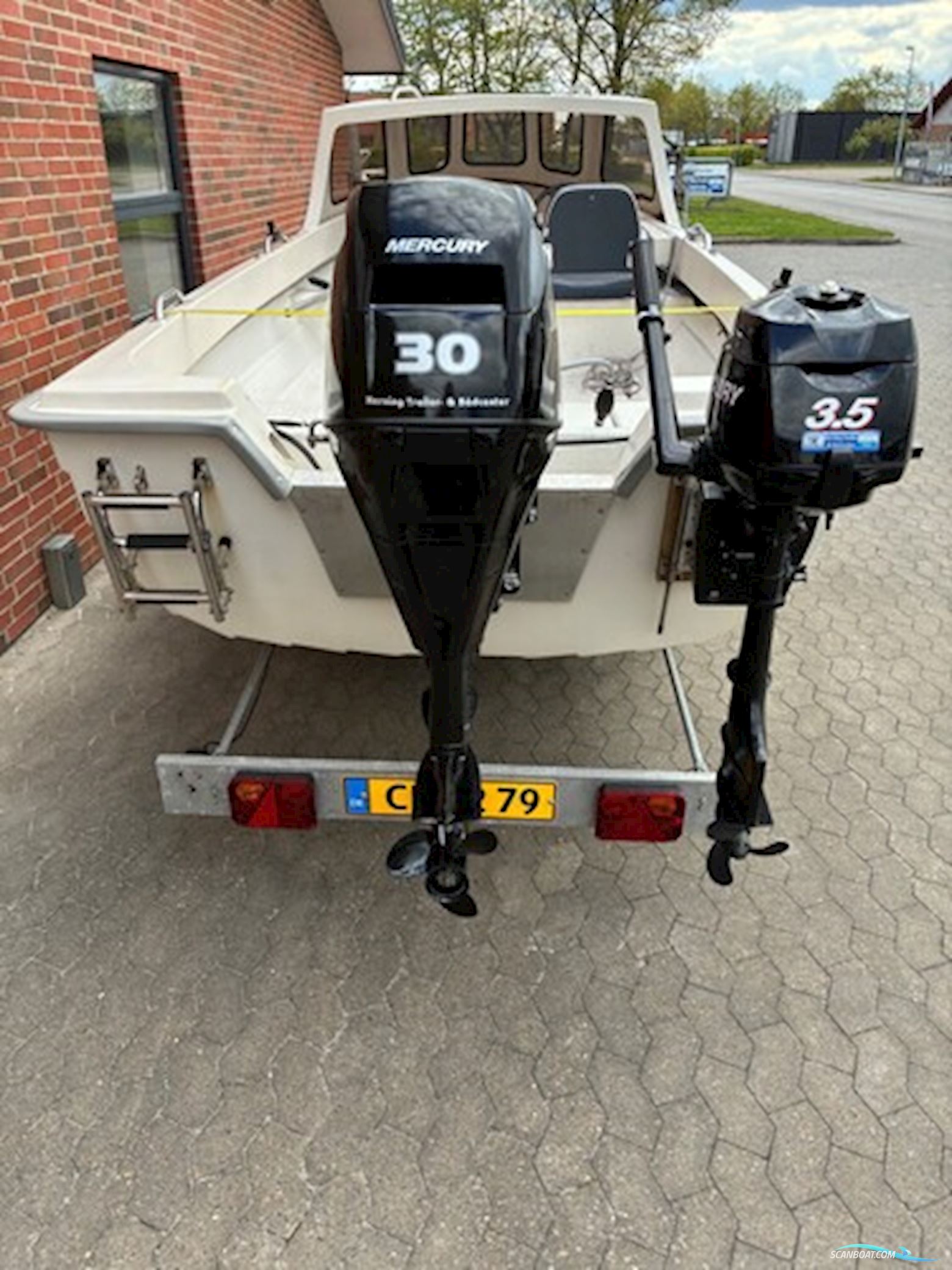 Limbo 17 m/hardtop m/Mercury F30 hk EFI 4-takt og Variant trailer