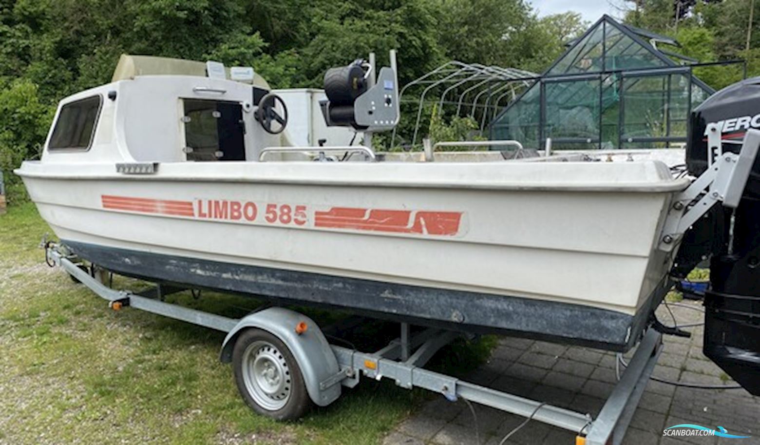 Limbo 585 Motorbåt 2002, med Mercury motor, Danmark