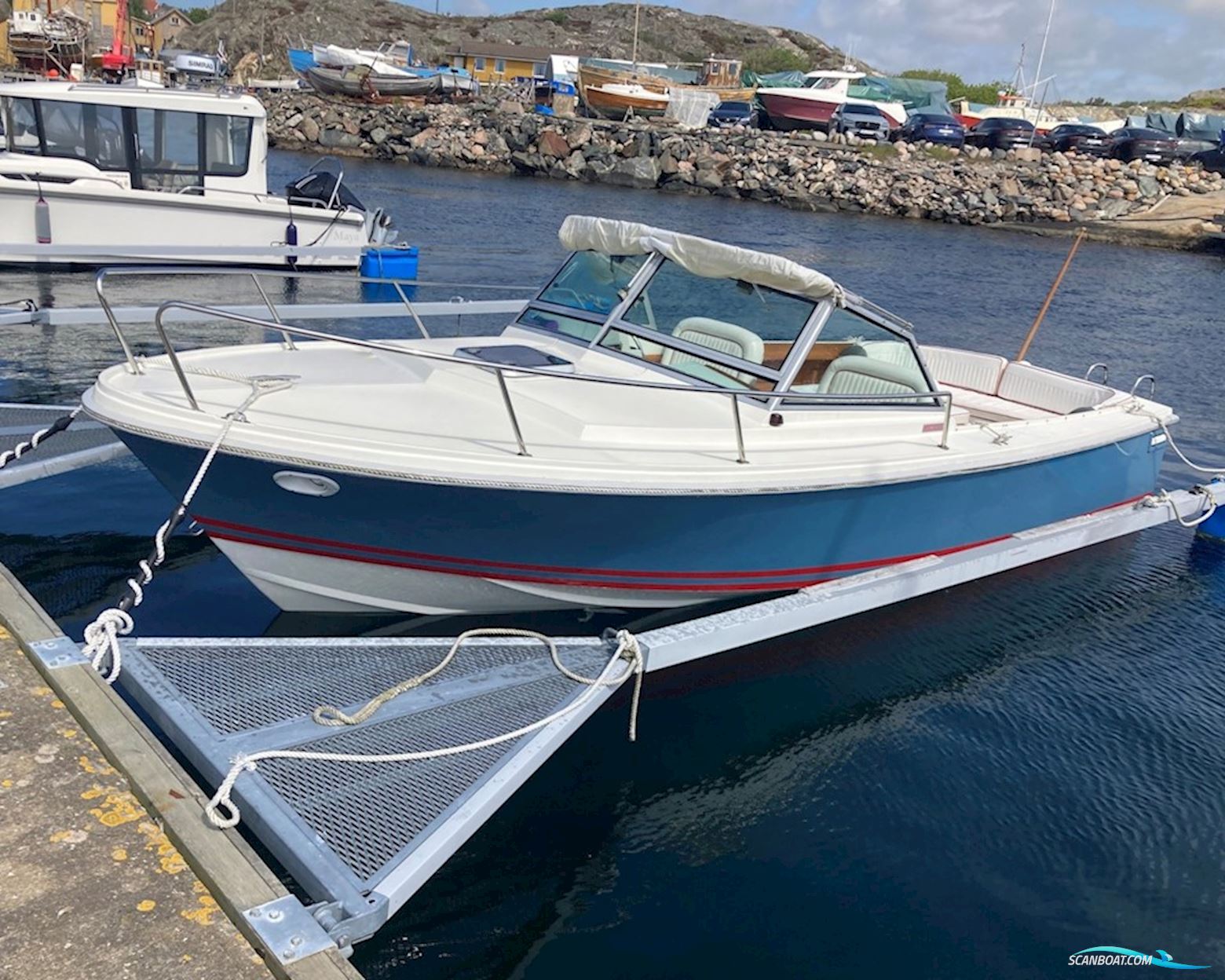 Limestone 24 Mercruiser 383 -2021 Motorbåt 1998, med Mercruiser 383 Mag Stroker MPI motor, Sverige