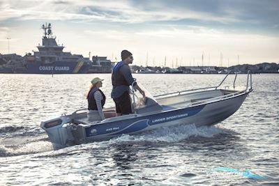 Linder 445 Max m/Mercury F20 hk Efi - Demo - m/Variant Trailer - Nedsat Påskepris ! Motorbåt 2025, Danmark