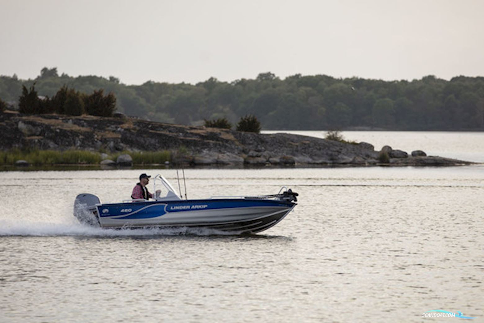 Linder Arkip 460 med 50 hk Mercury-EFI 4 takt og udstyr