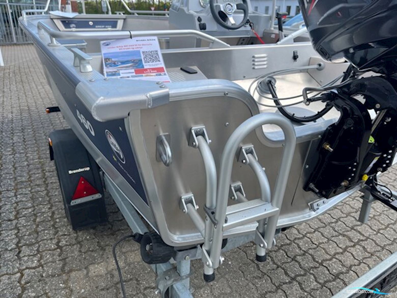 Linder Arkip 460 Med 60 hk Mercury-Efi 4 Takt og Udstyr
