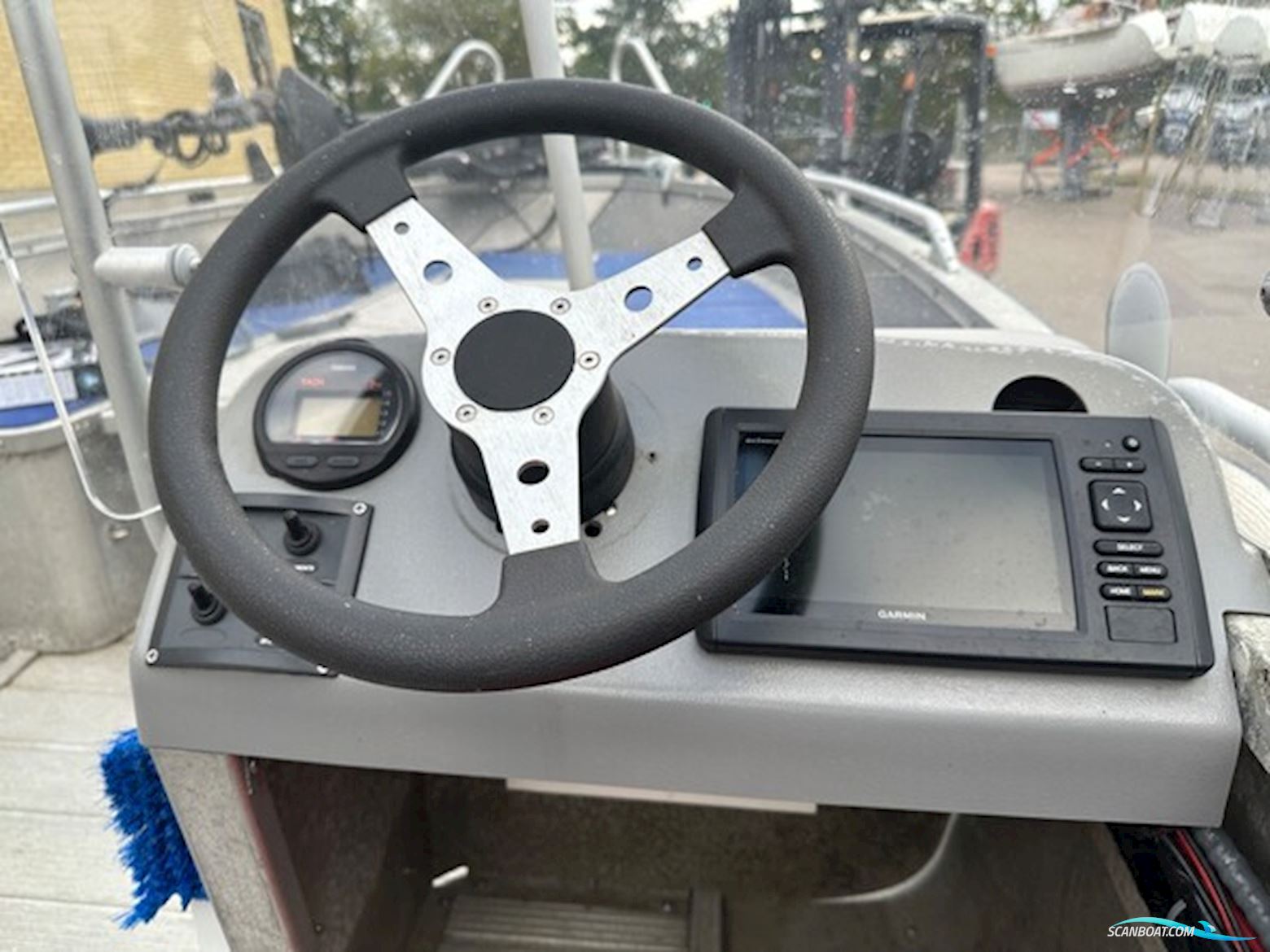 Linder Arkip 460 Med Yamaha 50 hk, Garmin Force og Trailer Uden el Motor 79900