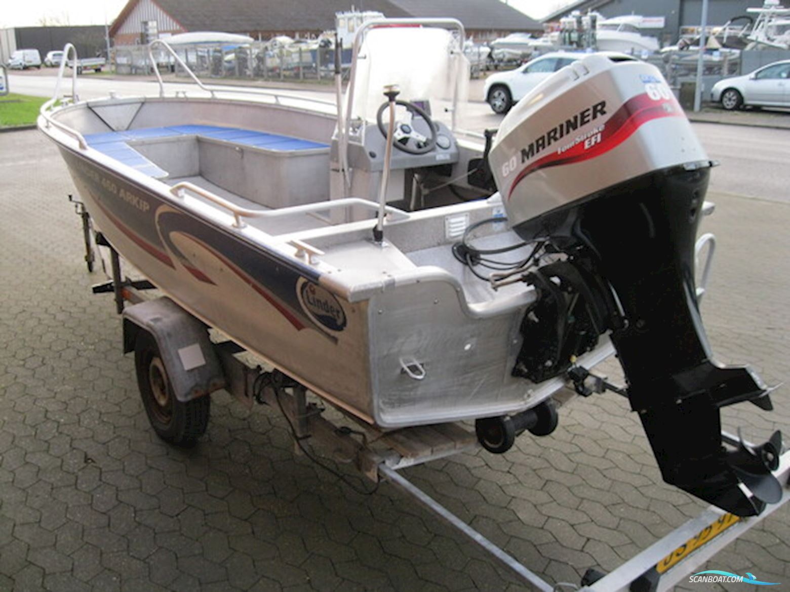 Linder Arkip 460 m/Mariner F60 hk Efi 4-Takt