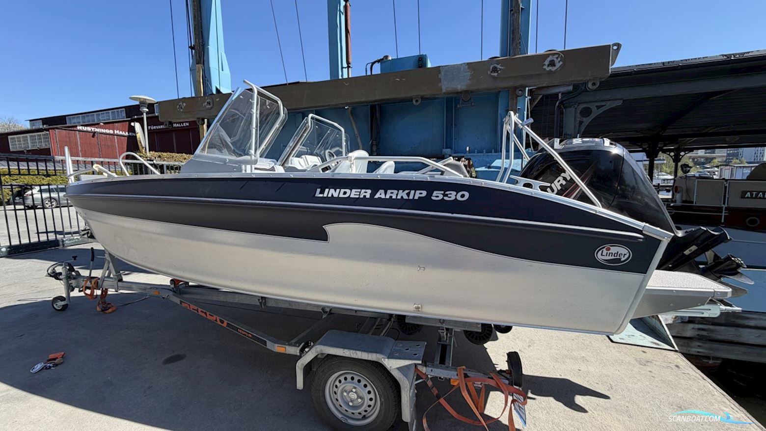LINDER ARKIP 530 BR Motorbåt 2024, med Mercury  motor, Sverige