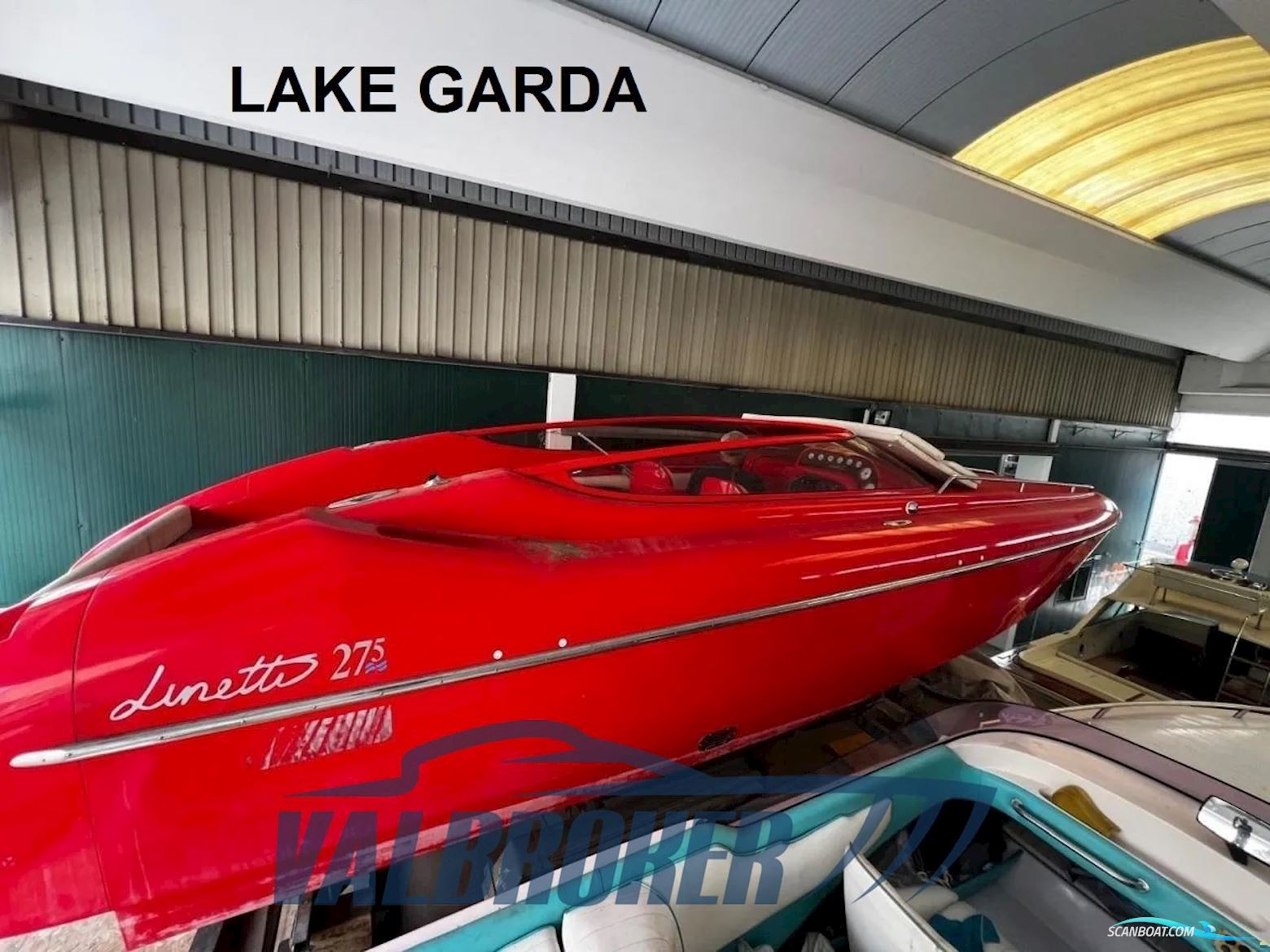 Linetti 27,5 Motorbåt 2004, med Mercruiser 496 Mag HO motor, Italien