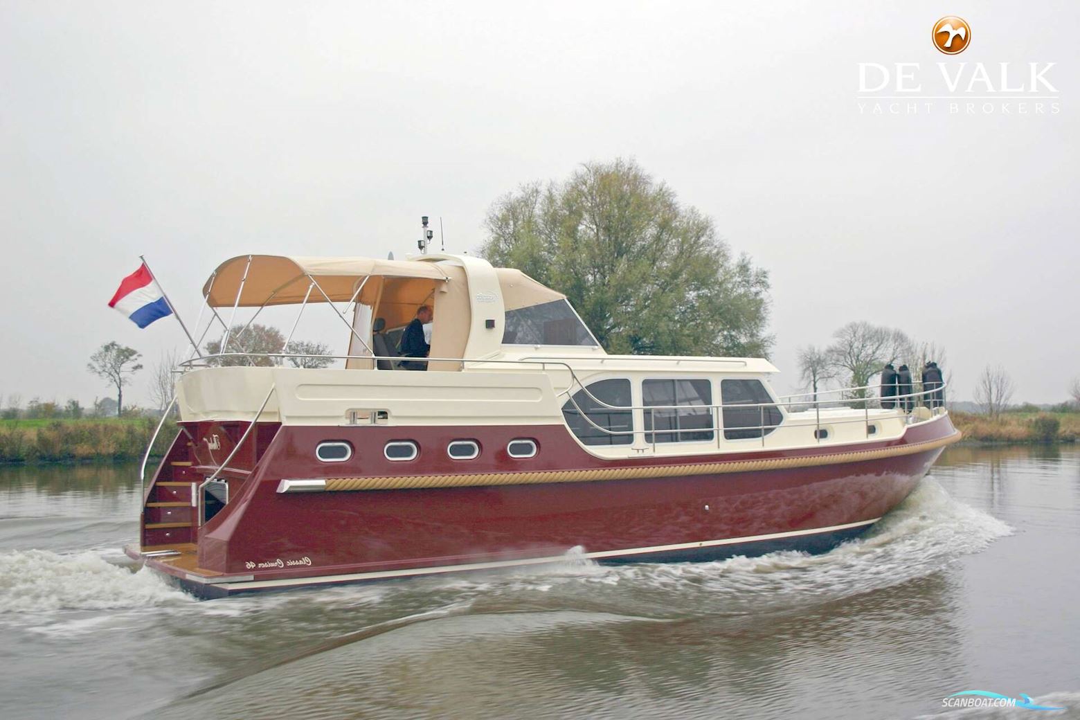 Linskens Classic Cruiser 46 Motorbåt 2008, med Iveco motor, Holland