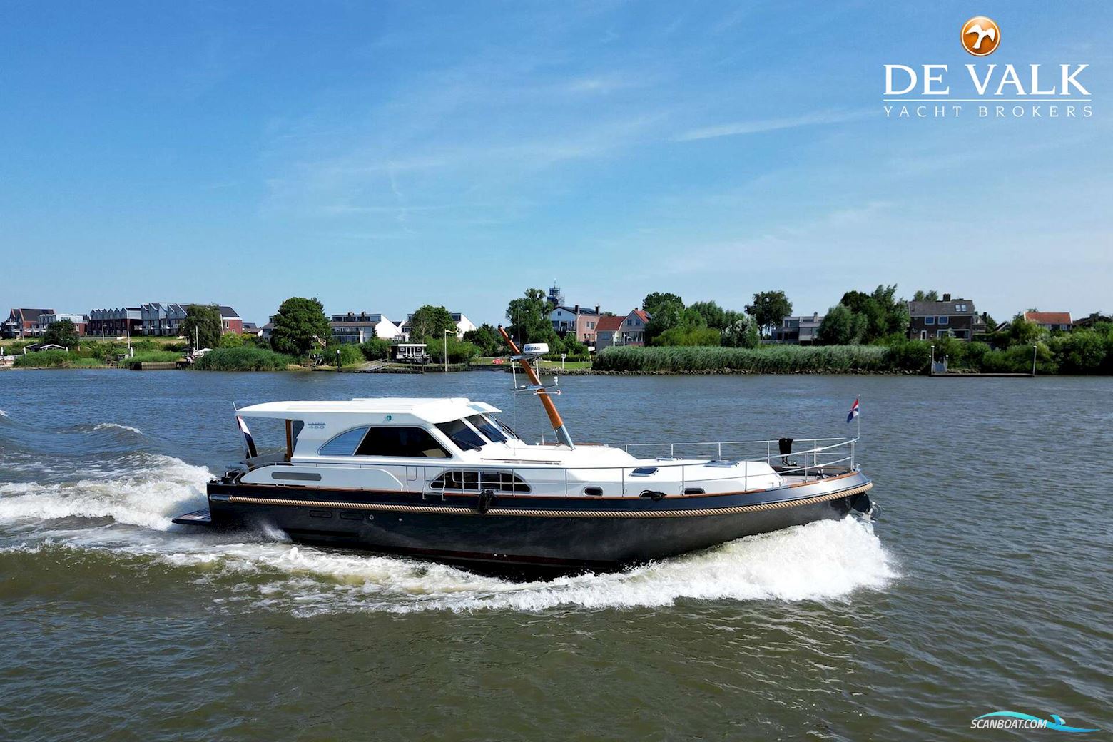 Linssen 450 Range Cruiser Sedan Motorbåt 2012, med Steyr motor, Holland