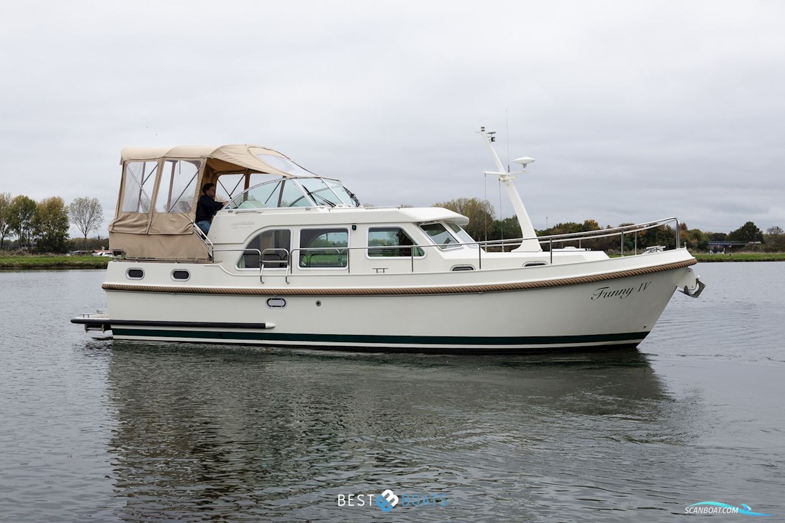 Linssen Grand Sturdy 34.9 AC Motorbåt 2014, med Volvo Penta D2-75F motor, Holland