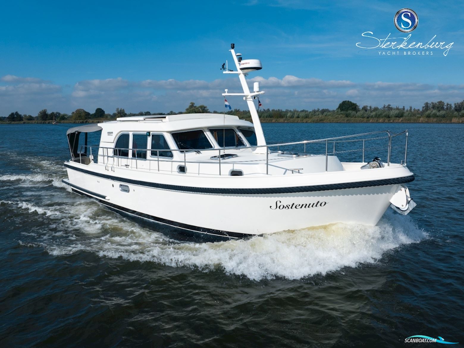 Linssen Grand Sturdy 40.9 Sedan Twin "Stabilizers" Motorbåt 2014, med Volvo Penta motor, Holland