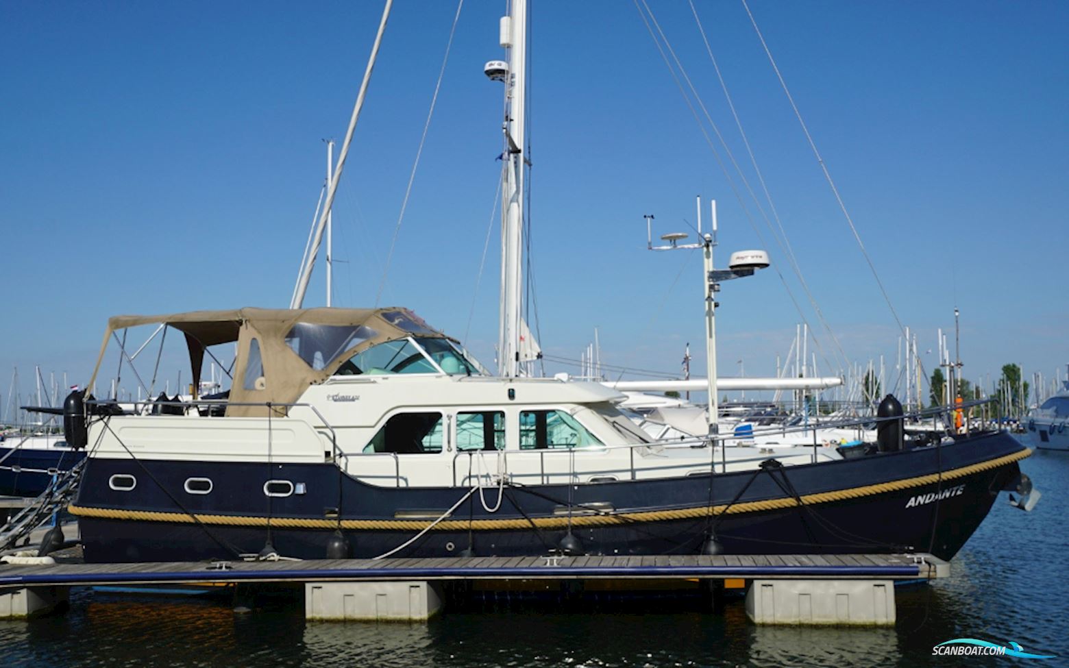 Linssen Grand Sturdy 430 Motorbåt 2003, med Volvo Penta motor, Holland