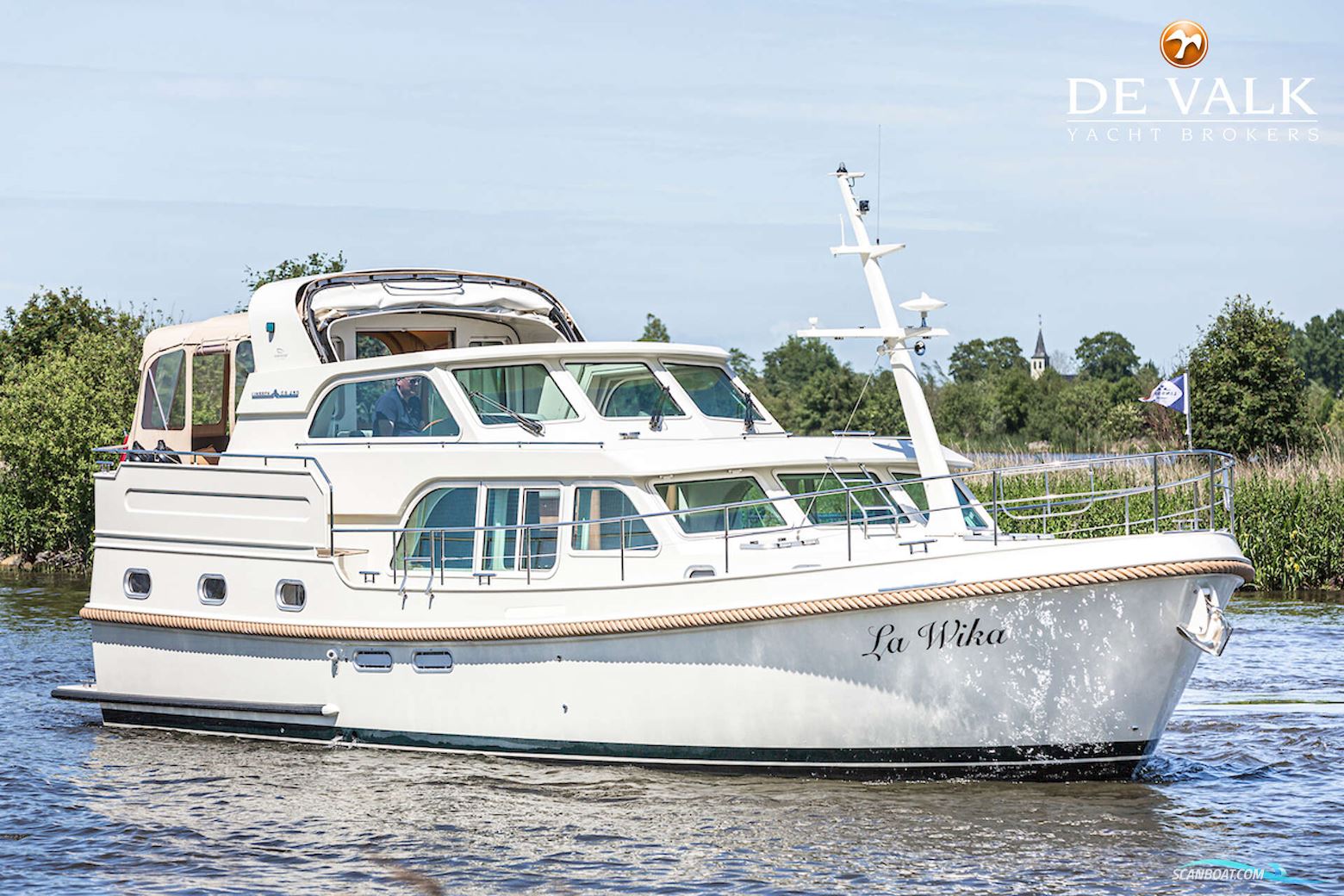 Linssen Grand Sturdy 450 AC Variotop Motorbåt 2020, med Volvo Penta motor, Holland