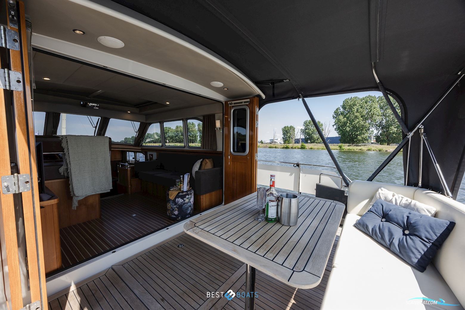Linssen Grand Sturdy 470 Sedan Wheelhouse