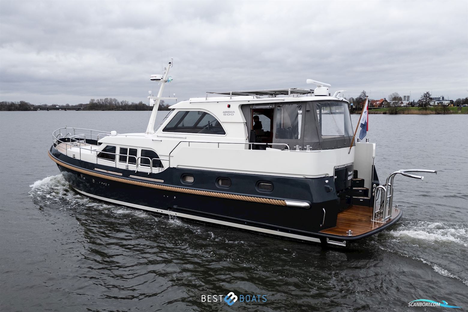 Linssen Grand Sturdy 500 AC Wheelhouse Long Top