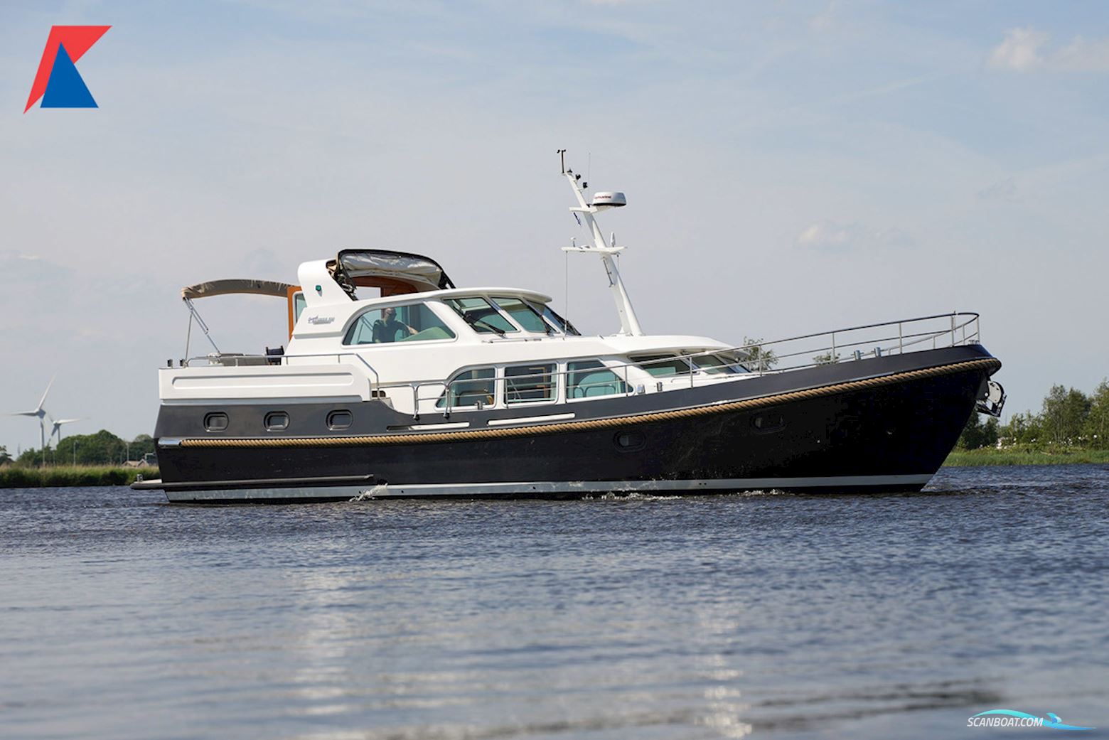 Linssen Grand Sturdy 500 Variotop Mark II Motorbåt 2006, med Vetus Deutz DT66 6-Cil motor, Holland
