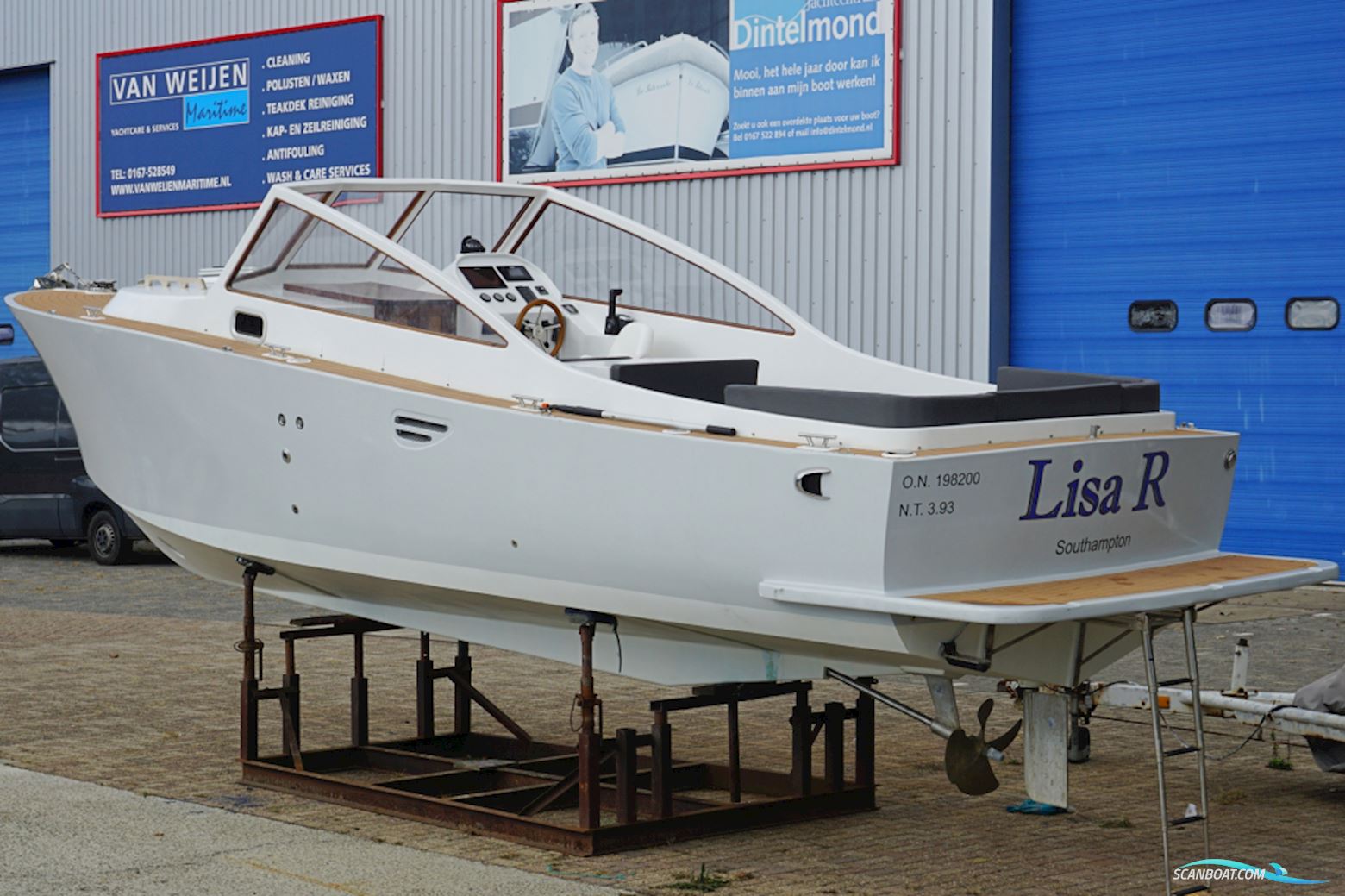 LOBSTER LB26 Classic Runabout Motorbåt 2024, med Nanni motor, Holland